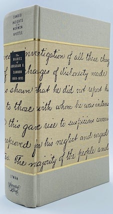 Item #11061 Candid Insights of a Mormon Apostle: The Diaries of Abraham H. Cannon, 1889-1895....