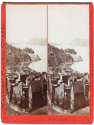 Item #11065 The Golden Gate from Telegraph Hill. Carleton E. Watkins
