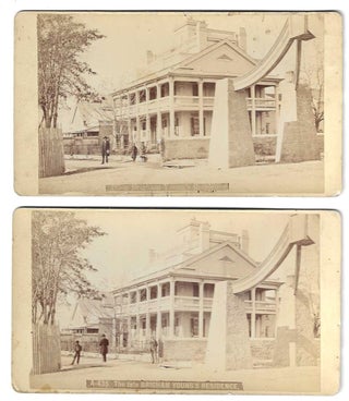 Item #11111 Brigham Young's Residence. Charles Weitfle