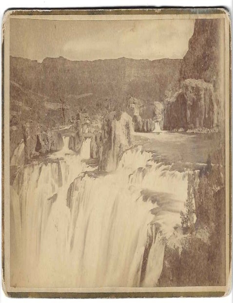 Item #11112 Shoshone Falls. Charles Weitfle