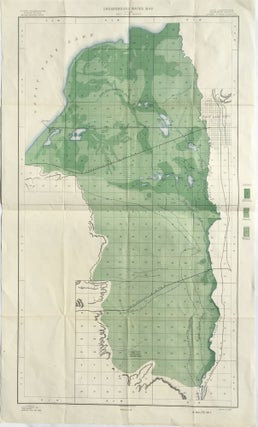 Item #1257 Underground Water Map - Utah - Salt Lake Sheet. Frank D. Gardner, John Stewart