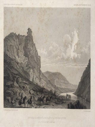 Item #1336 Second or Sheeprock Canon of Weber River. April 6th at 1 P.M. View Looking East....