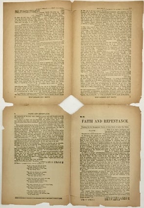 Item #1355 Faith and Repentance. RLDS, Reorganized Church of Jesus Christ of Latter Day Saints