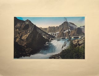 Item #1521 [Swiftcurrent Falls, Gould Mountain, Glacier National Park]. Tomar Jacob Hileman