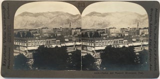 Item #1903 Ogden and Wasatch Mountains, Utah, U.S.A. Benneville Lloyd Singley