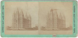 Item #1908 Salt Lake Temple. Charles William Carter