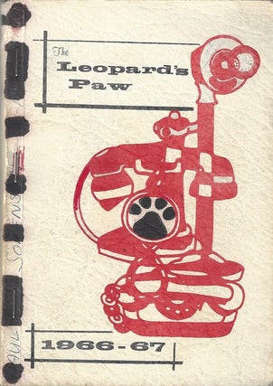 Item #1964 The Leopard's Pa': A Handbook & Student Directory, 1966-1967. East Salt Lake City High...