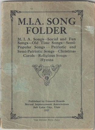 Item #2003 M.I.A. Song Folder. M.I.A. Songs - Social and Fun Songs - Old Time Songs -...