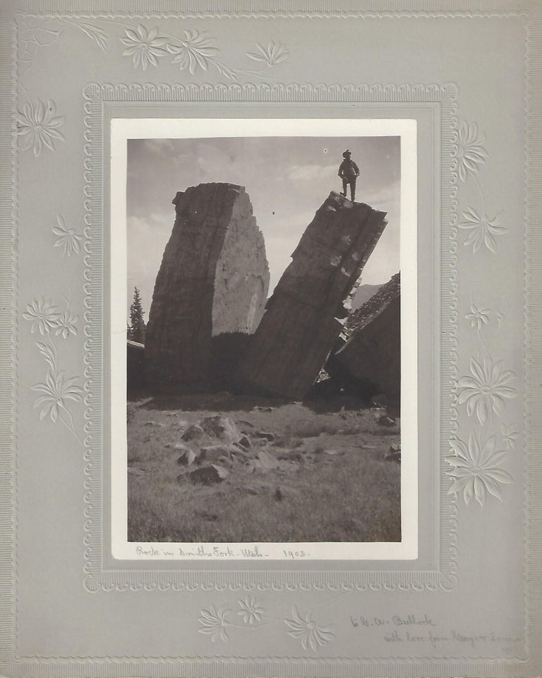 Item #269 Rock in Smith's Fork, Utah. 1903. George Beard.