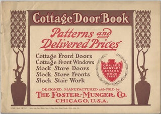 Item #2706 Cottage Door Book: Patterns and Delivered Prices. The Foster - Munger Company