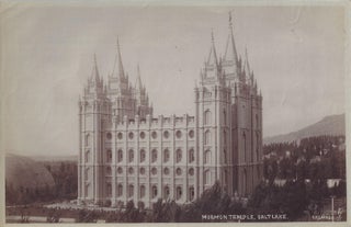 Item #2971 Mormon Temple, Salt Lake. Charles Roscoe Savage