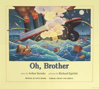 Item #3313 Oh, Brother [Poster]. Arthur Yorinks, Richard Egielski