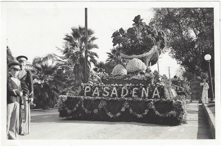 Item #3534 1933 Tournament of Roses Parade and Rose Bowl Photographs. Tournament of Roses, Rose Bowl, Pasadena.