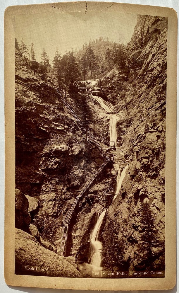 Item #3877 Seven Falls, Cheyenne Canon. 188. William Edward Hook.