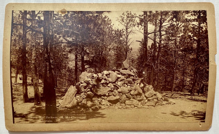 Item #3878 Grave Mrs. Jackson, (HH) Cheyenne Mountain 202. William Edward Hook.