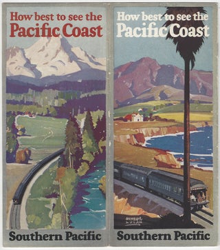 Item #3927 How Best to See the Pacific Coast. Southern Pacific Railroad