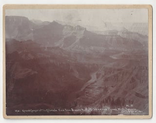 Item #4080 Grand Canyon of the Colorado. View from Bissels Point. George Wharton James