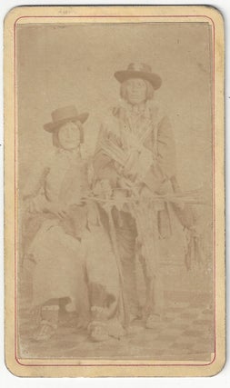 Item #4133 Unidentified Native Americans. Duhem Brothers