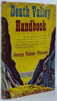 Item #4363 Death Valley Handbook. George Palmer Putnam