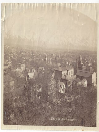 Item #4436 East Part of Salt Lake City. C. R Savage, Charles Roscoe