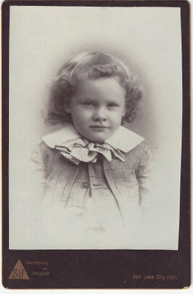 Item #4515 'Aunt Jane' [unidentified child]. Charles Ellis Johnson