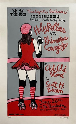 Item #5264 Tailgate Barbeque. Lonestar Rollergirls, Banked-Track Roller Derby. Holy Rollers vs....