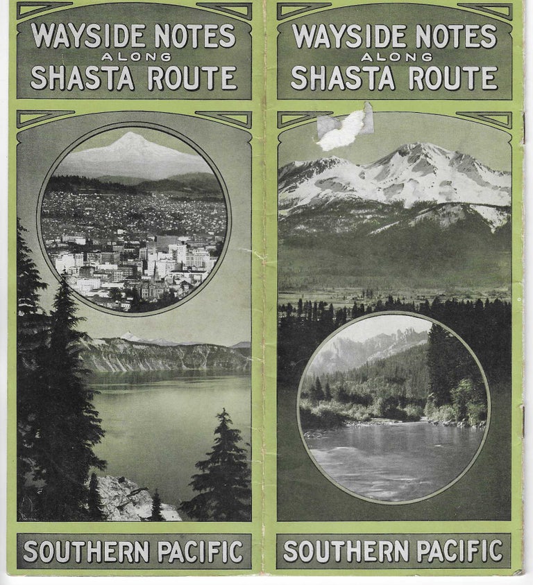 Item #5427 Wayside Notes along Shasta Route. Southern Pacific Railroad.