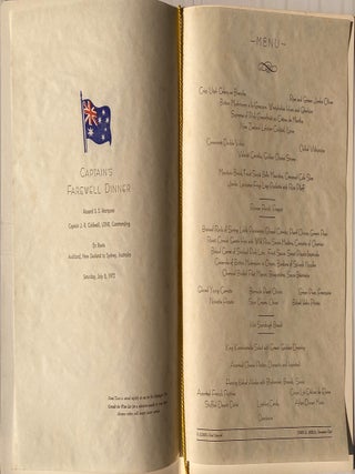 Dinner Menu