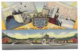 Item #6552 Romney Motor Lodge. Salt Lake City