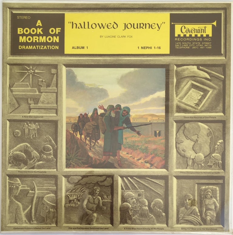 Item #698 Hallowed Journey: A Book of Mormon Dramatization. Luacine C. Fox.