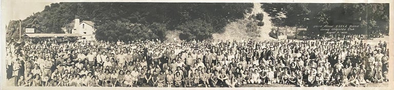 Item #7055 Third Annual B.D.S.E.A. Picnic Barney Oldfield's Club. August 6, 1939. Miles F. Weaver.