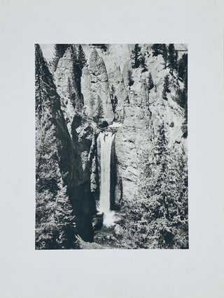 Item #7150 Tower Fall, Yellowstone Park. Jack Ellis Haynes