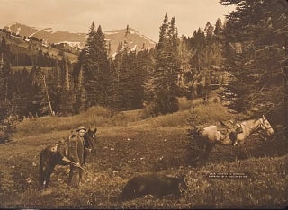 Item #7259 Bear Hunting in Montana. Albert Schlechten
