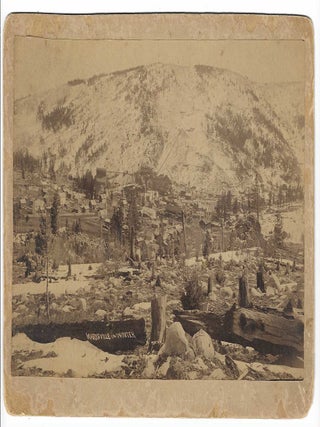 Item #7308 Marysville in Winter. Hunter, Montana