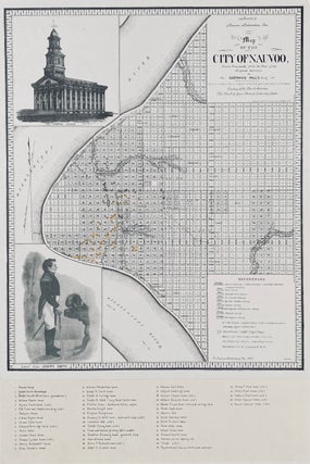 Item #7368 Map of the City of Nauvoo, Drawn Principally from the Plats of the Original Surveys....