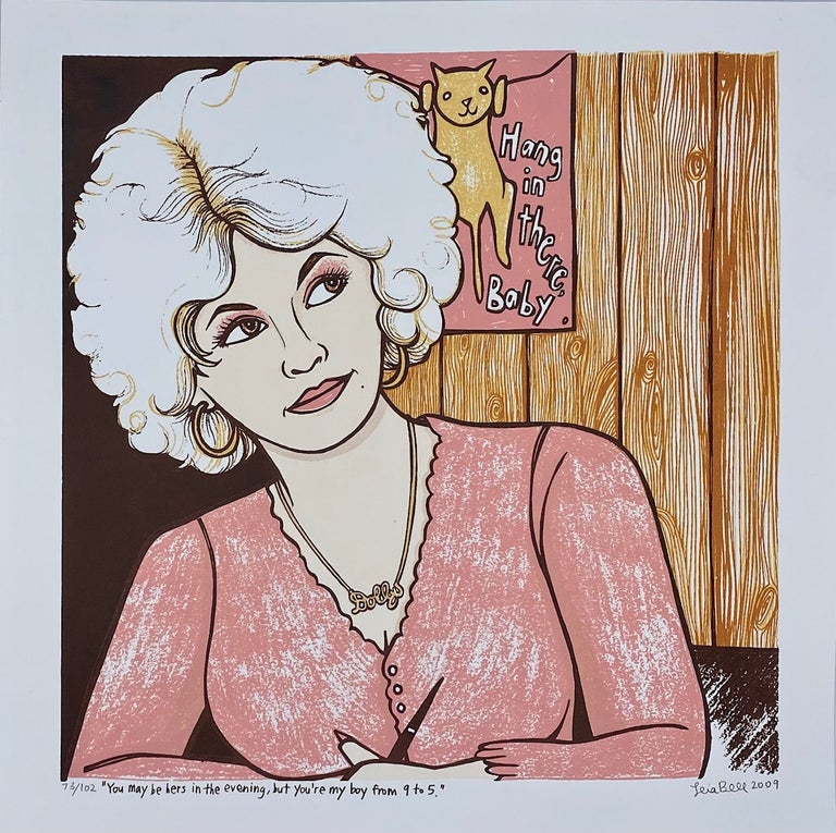 Item #7593 [Dolly Parton] "You may be hers in the evening, but you're my boy from 9 to 5" Leia Bell.