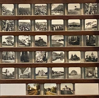 Item #7714 Northern California Magic Lanterns: Agricultural, Big Trees, Missions. Gilbert? Hassell
