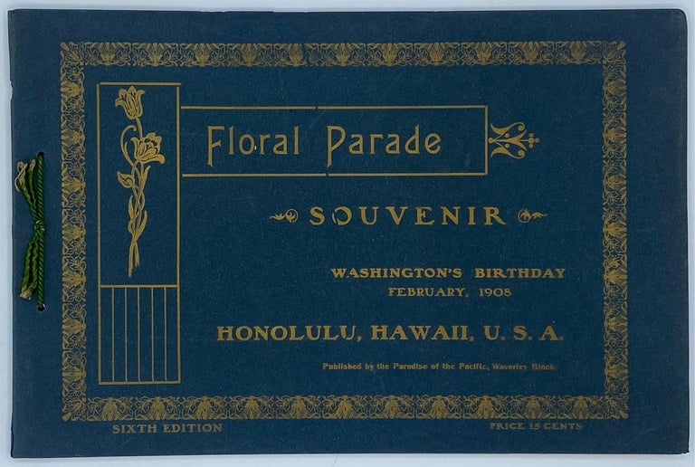 Item #7770 Floral Parade Souvenir, Washington's Birthday. Roscoe Wiley Perkins.