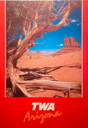 Item #7782 TWA Arizona. Monument Valley