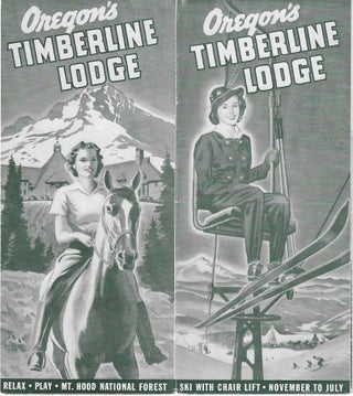 Item #7883 Oregon's Timberline Lodge: Relax - Play - Mt. Hood National Forest. Ski With Chair...