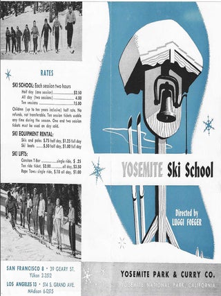 Item #7891 Yosemite Ski School. Luggi Foeger