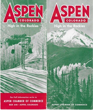 Item #7894 Aspen, Colorado. High in the Rockies. Skiing, Winter Sports