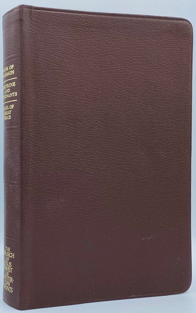 Item #7977 Book of Mormon - Doctrine & Covenants - Pearl of Great Price. Triple Combination. Joseph Smith.