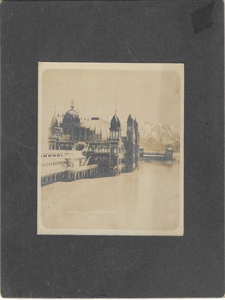 Item #8071 Saltair Pavilion, Near Salt Lake City. William Henry? Jackson