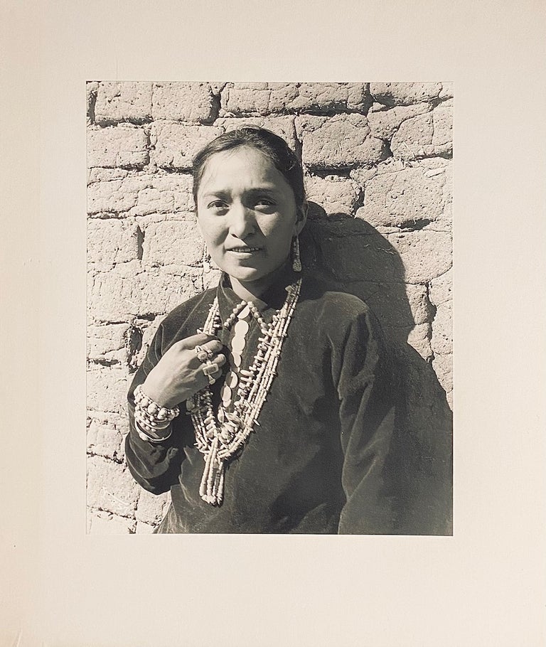 Item #8079 Naomi Hill - A Navajo, 1925. Harry Vroman.