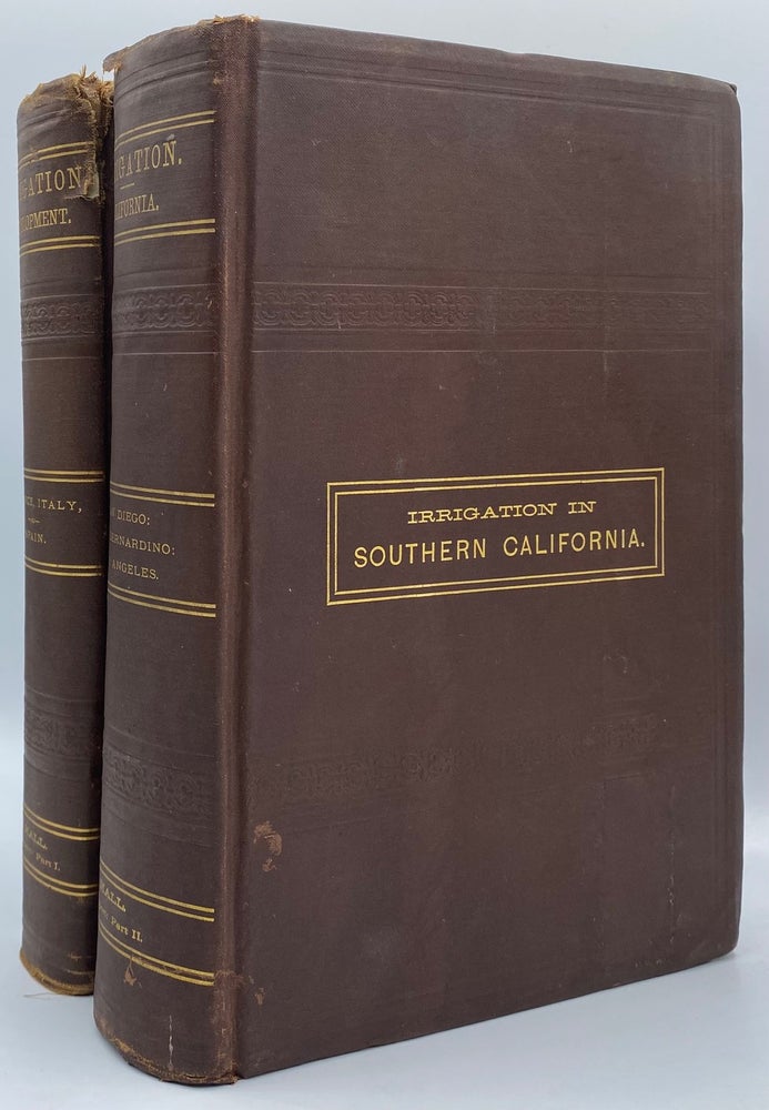 Item #8086 Irrigation: Development & California. William Hamilton Hall.