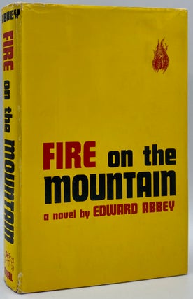 Item #8194 Fire on the Mountain. Edward Abbey
