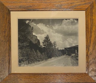 Entrance Rock and Arch - Gallatin Gateway to Yellowstone National Park - Via the Milwaukee Road