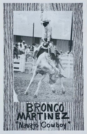 Item #8402 Bronco Martinez "Navajo Cowboy" Bronco Martinez