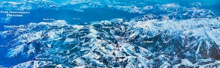 Item #8447 Utah Interconnect Pamorama. Beat Vol Allmen, Ski, Winter Sports